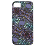 Cobrir abstratos do iphone do teste padrão do vint capa de iPhone 5 Case-Mate