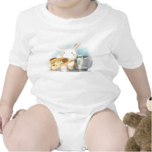 Coelho da panqueca camiseta