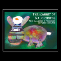 Coelho do Naughtiness [cartão] cartées postais