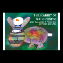 Coelho do Naughtiness [poster] posters