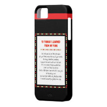 Coisas que engraçadas eu aprendi de meu Pumi Capa iPhone 5 Case-Mate