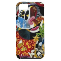 Colagem dos desenhos animados capa iPhone 5 Case-Mate