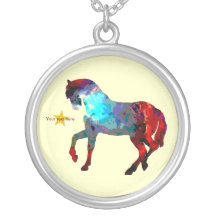 Colar bonito da foto do cavalo
