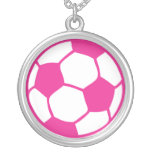 Colar cor-de-rosa do futebol