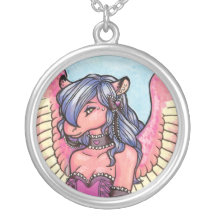 Colar da menina de Anthro pegasus