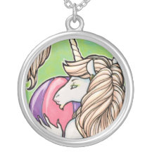 Colar da menina de Anthro pegasus