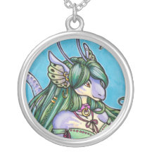 Colar da menina do monstro de mar de Anthro