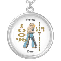 Colar do amor do vaqueiro de 100%
