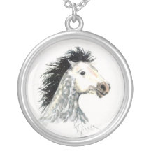 Colar do cavalo do mustang