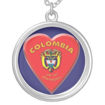 Colar do EL Corazón do en de Colômbia