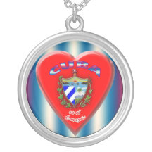Colar do EL Corazon do en de Cuba