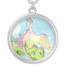 Colar do wyvern da orquídea