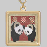 Colar Enchanting das pandas gigantes colares