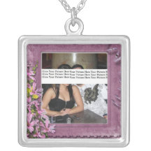 Colar floral personalizada do dia de mãe
