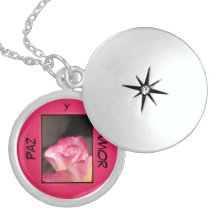 Colar - Paz y Amor - rosa do rosa