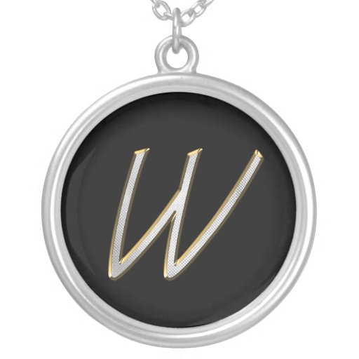 Colares do monograma dos grampeadores de Bling