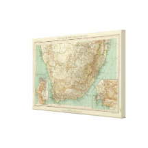 Colônia de 120 cabos impressão de canvas envolvida
