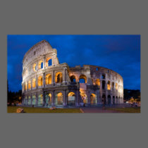 Colosseum no crepúsculo posters