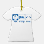 coma o código do sono (o HTML) Ornamento Para Arvore De Natal