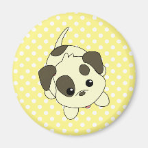 Comece o filhote de cachorro - personalizado ima