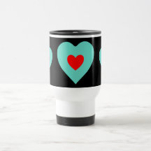 Como profundo é seu amor? Caneca de viagem do dese