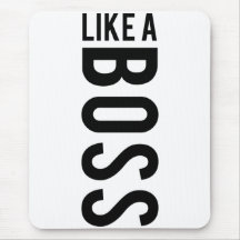COMO um CHEFE Mouse Pads