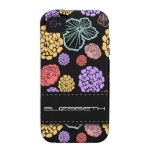 Companheiro floral do capa de iphone 4 da sinfonia
