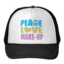 Composição do amor da paz boné