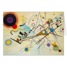 Composição VIII de Kandinsky Cartão