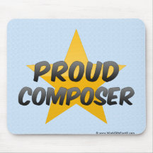 Compositor orgulhoso mouse pads