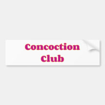 Concoction clube adesivos