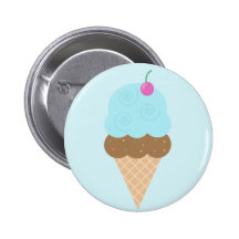 Cone do sorvete de Bubblegum Pins