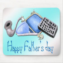 Confortos da casa - dia dos pais feliz Mousepad