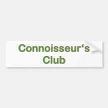 Connoisseurs clube adesivos