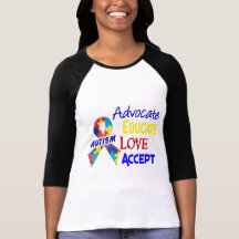 Consciência do autismo camiseta