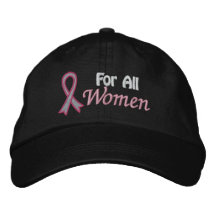 Consciência do cancro da mama para todas as mulher boné