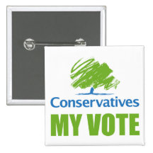 Conservadores meu voto boton