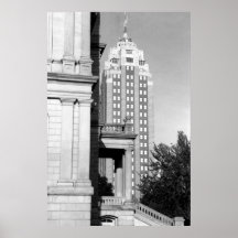 Construção nacional de Michigan Poster