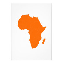 Continente de África Convites
