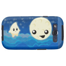 Contos lua e estrela da noite capas para galaxy s3