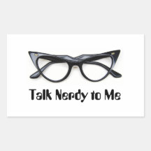 Conversa Nerdy + Vidros Adesivo Em Forma Retangular