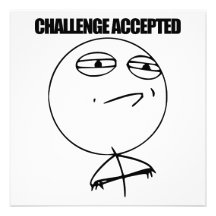 Convite aceitado desafio