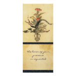 Convite alto do pergaminho japonês do vintage