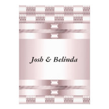 Convite cor-de-rosa do casamento
