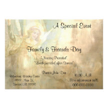 Convite da igreja que recolhe o evento especial