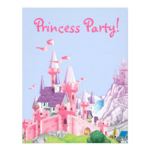 Convite de festas da princesa