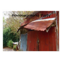 Convite de festas do Housewarming