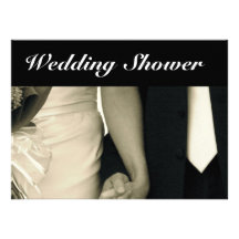Convite do chá de casamento