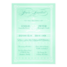 Convite doce do casamento do estilo do poster do v