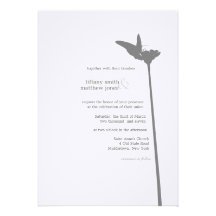 Convite moderno do casamento da borboleta